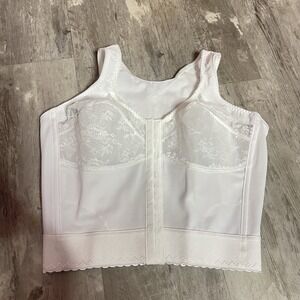 Cortland Intimates Full Coverage‎ Wire-Free Soft Cup Long Line Bra Sz 38B C-0063